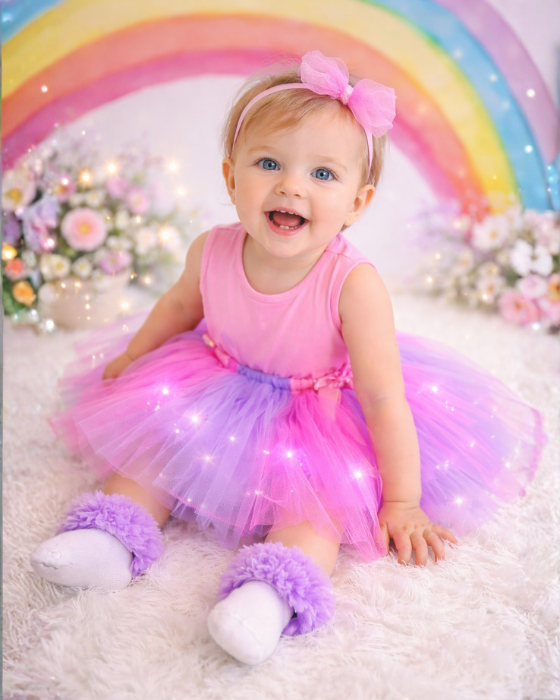 Sparkle Skirt, Unicorn Soft Tulle Base