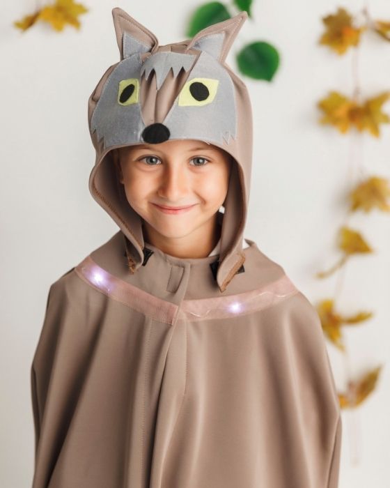 Wolf Costume, with Lights, Universal