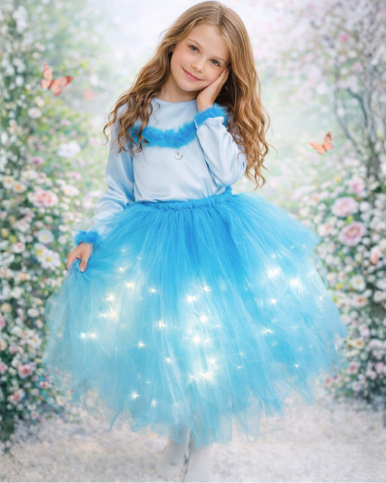 Blue Light-Up Skirt, Princess