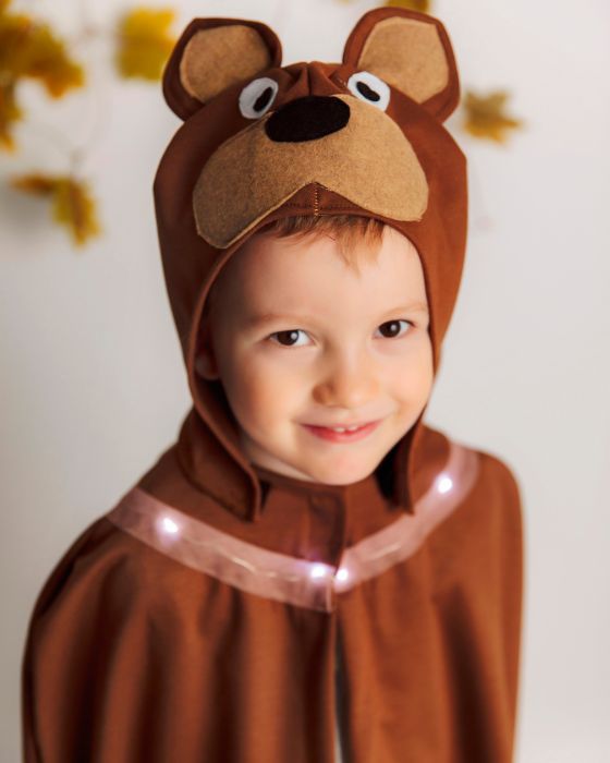 Bear / Beaver Costume, with Lights, Universal (The Bear Tricked by the Fox Story)