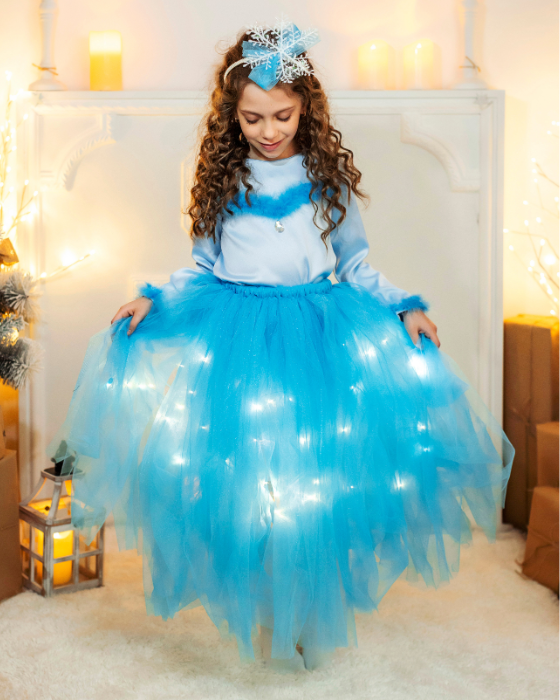 Princess costume, Elsa Blue 2-piece