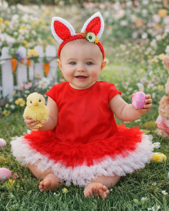 The Dress with Red Lights
