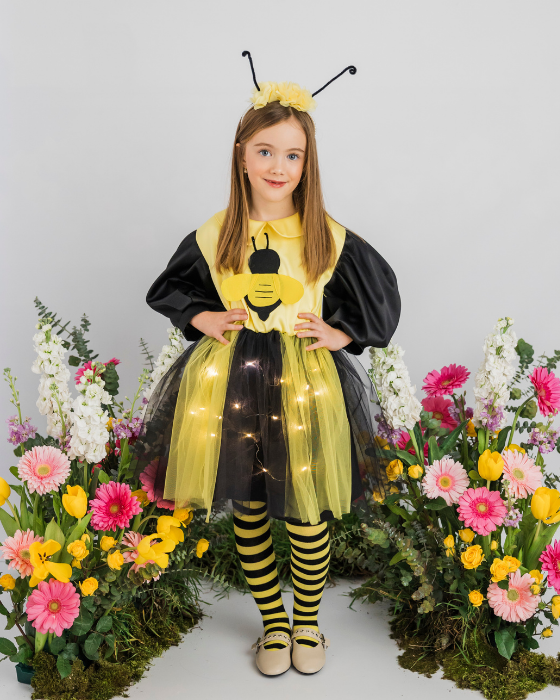 Little Bee Dress with Lights, Spring Play