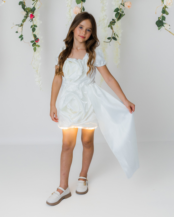 Rochita Luxury cu Luminite White Loft