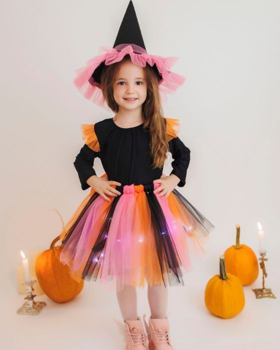 Rainbow Pink Light-Up Skirt