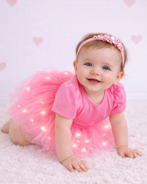 Sparkle Skirt, Candy Pink 