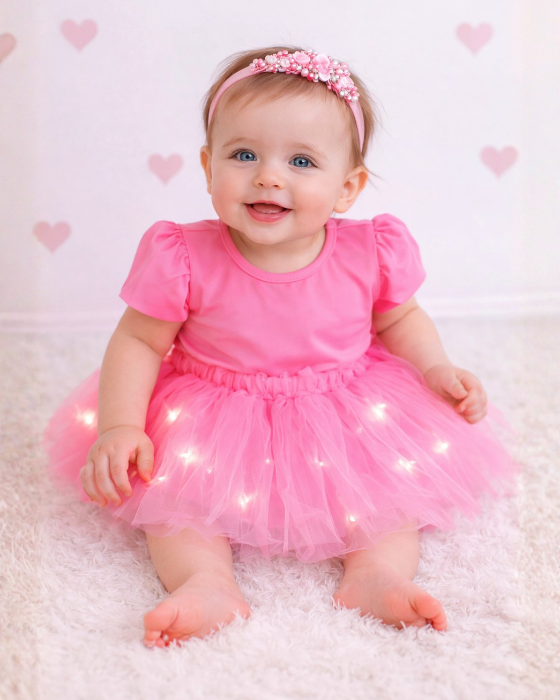 Sparkle Skirt, Candy Pink 