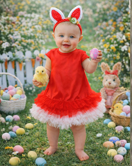 The Dress with Red Lights