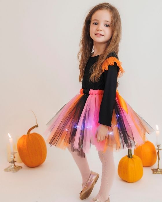 Rainbow Pink Light-Up Skirt