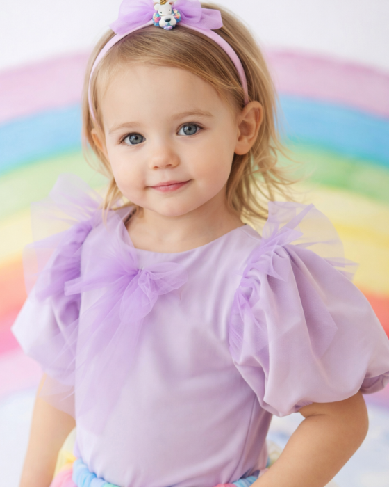Pink Perfect Princess Puff Sleeve Blouse