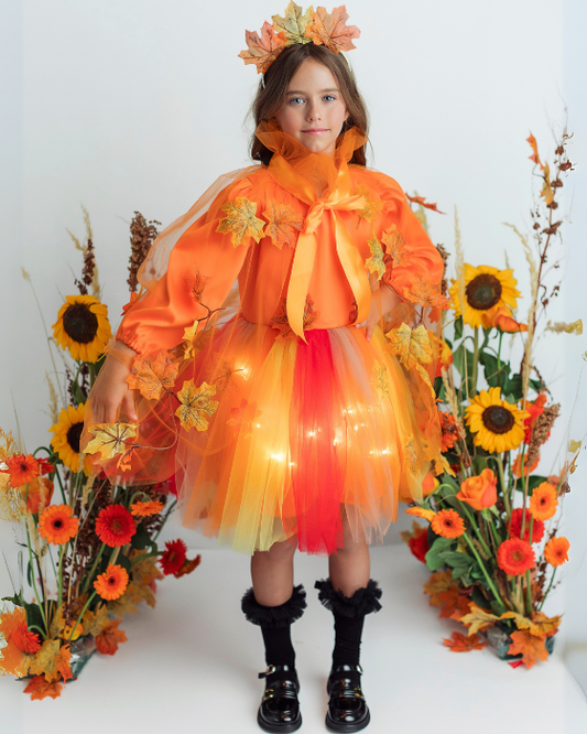 Costum Complet Zâna Toamnei, 3 piese