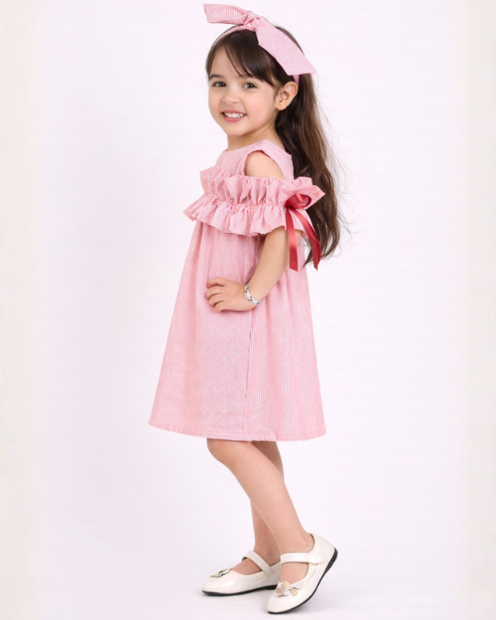 Pink Princess Dress for Girls, 2-4 years old