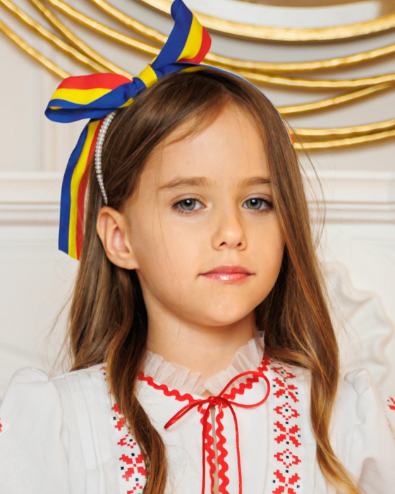 Tricolor Headband Romania, for Folk Costume