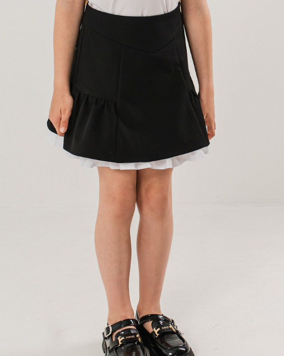 Darina Black Skirt, School