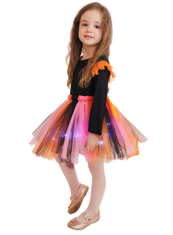 Rainbow Pink Light-Up Skirt