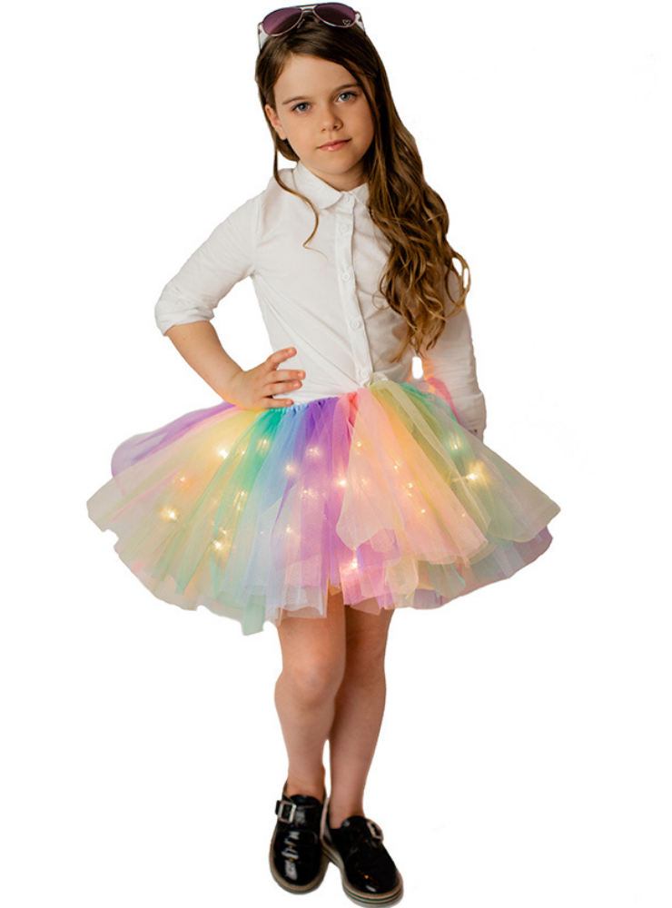 Fustița Pastelată Curcubeu