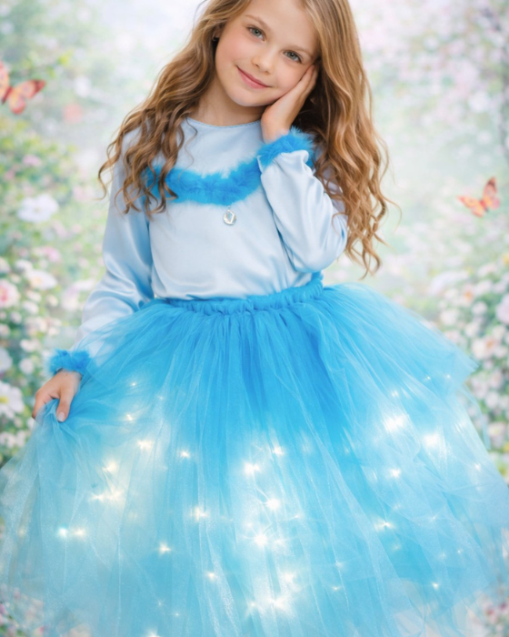 Blue Light-Up Skirt, Princess