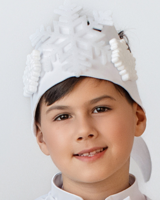 Snowflake Crown WITH SNOWFLAKES
