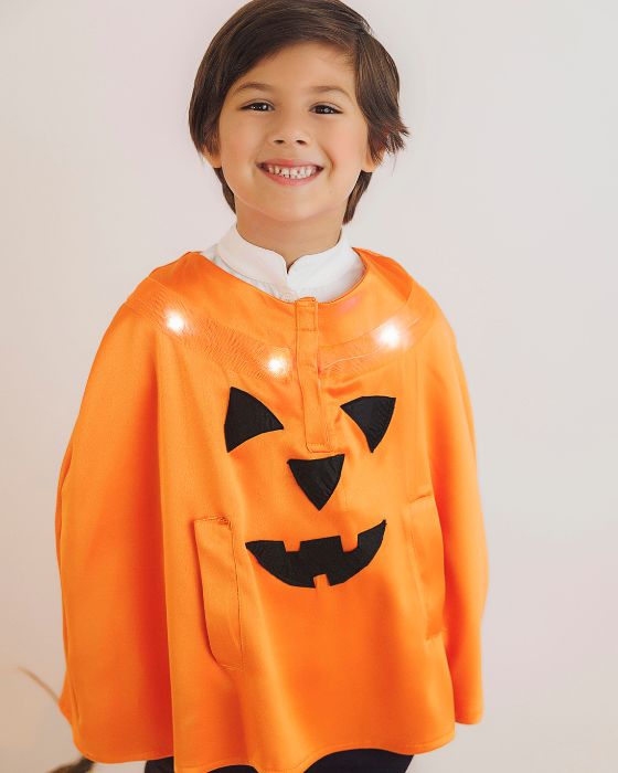 Pumpkin Cape with Lights, Universal