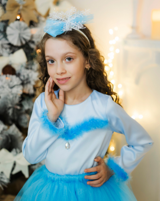 Princess costume, Elsa Blue 2-piece