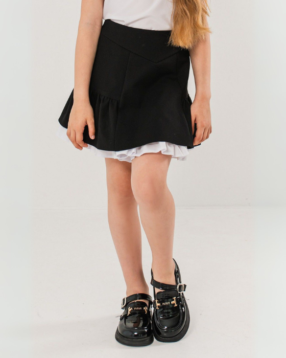 Darina Black Skirt, School