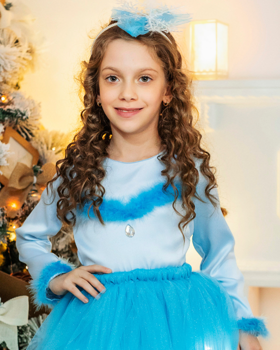 Princess Elsa's Blue Blouse