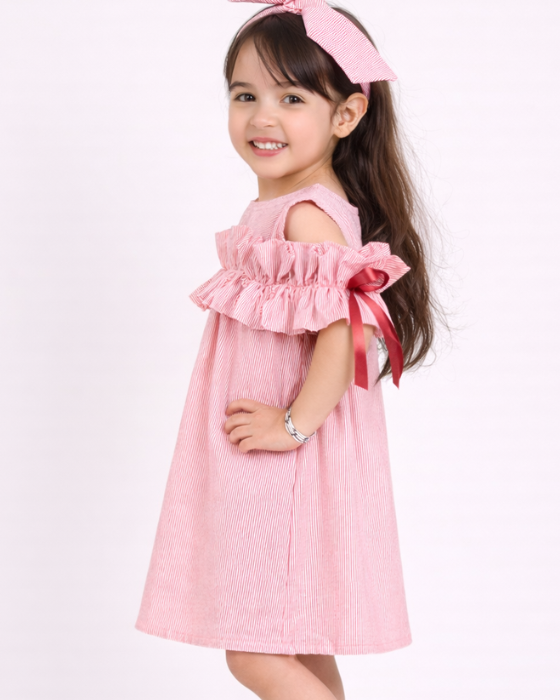 Pink Princess Dress for Girls, 2-4 years old