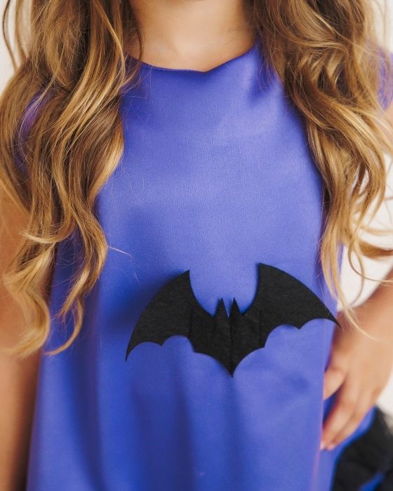 Purple Superhero Sparkle Dress