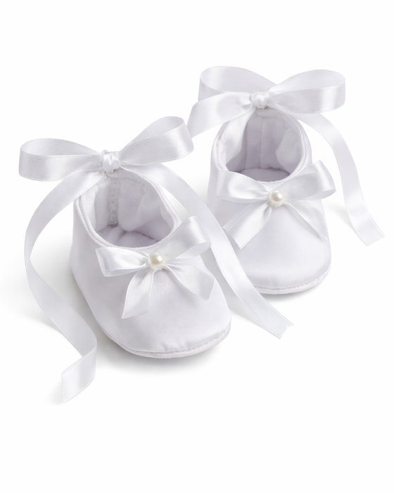 Christening Shoes, White