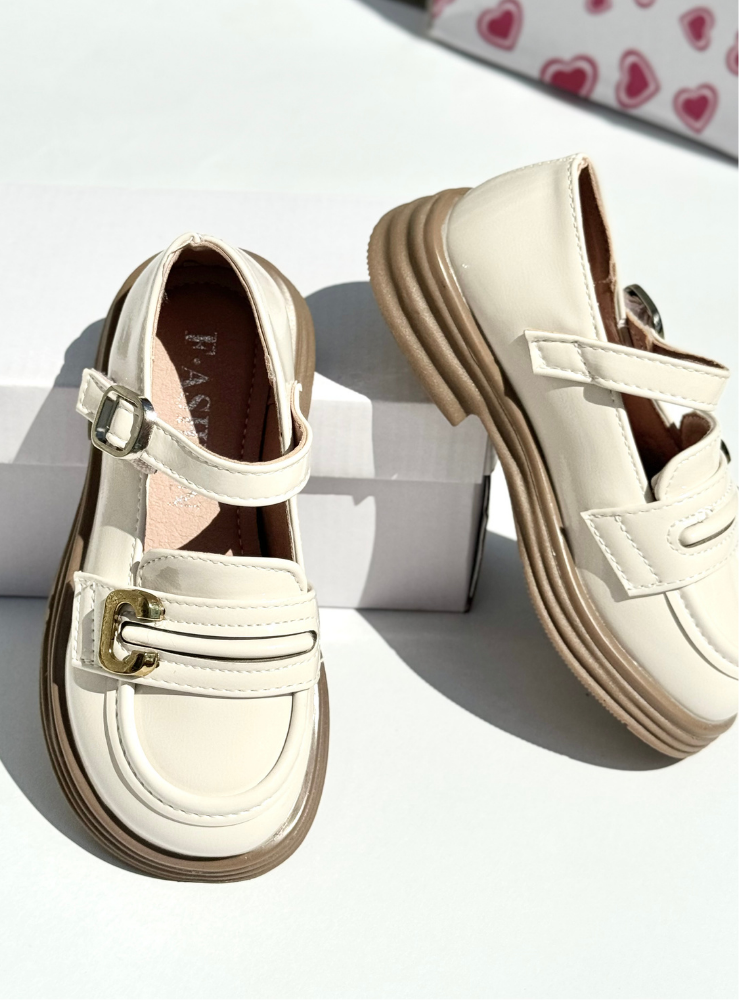 Special School Shoes, Cream