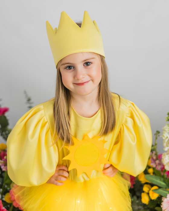 Yellow Sun Crown