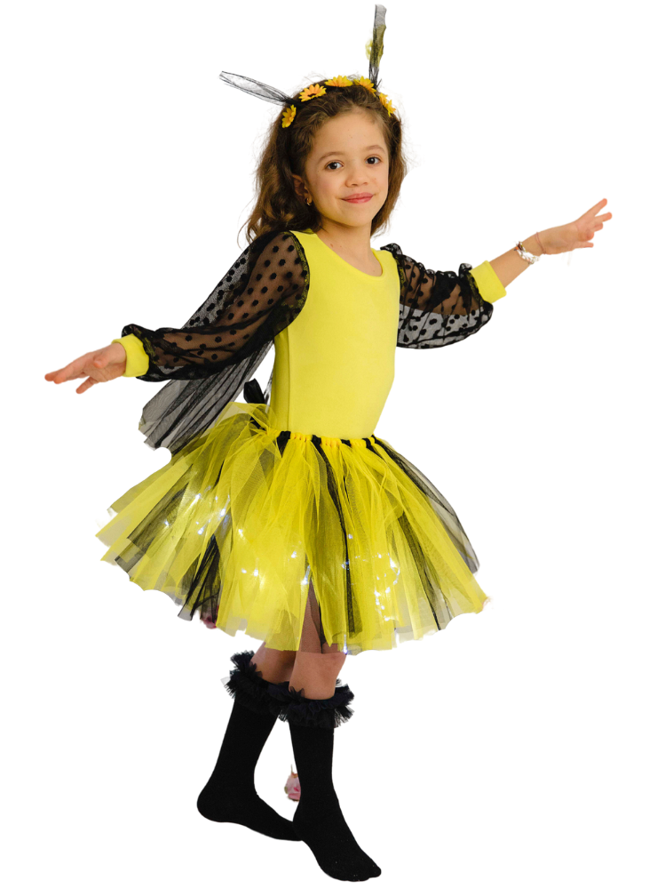 Skirt with Lights, Little Bee, Bee Children's Party