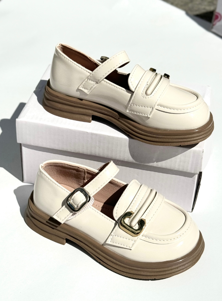 Special School Shoes, Cream