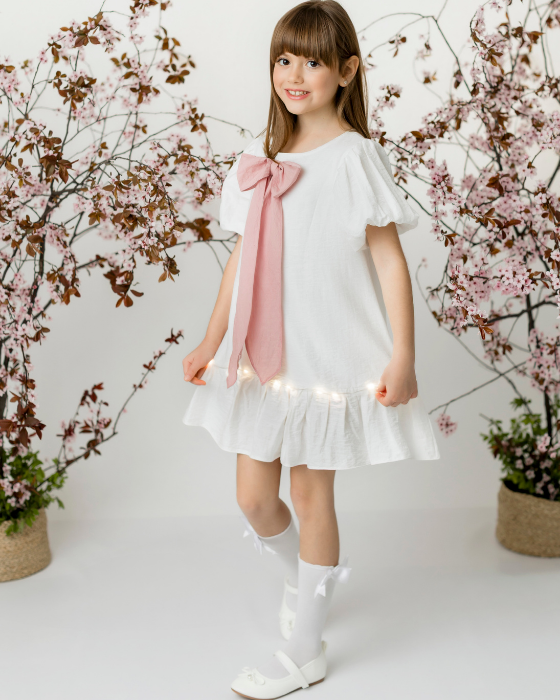 Delicate White School / Kindergarten Dress