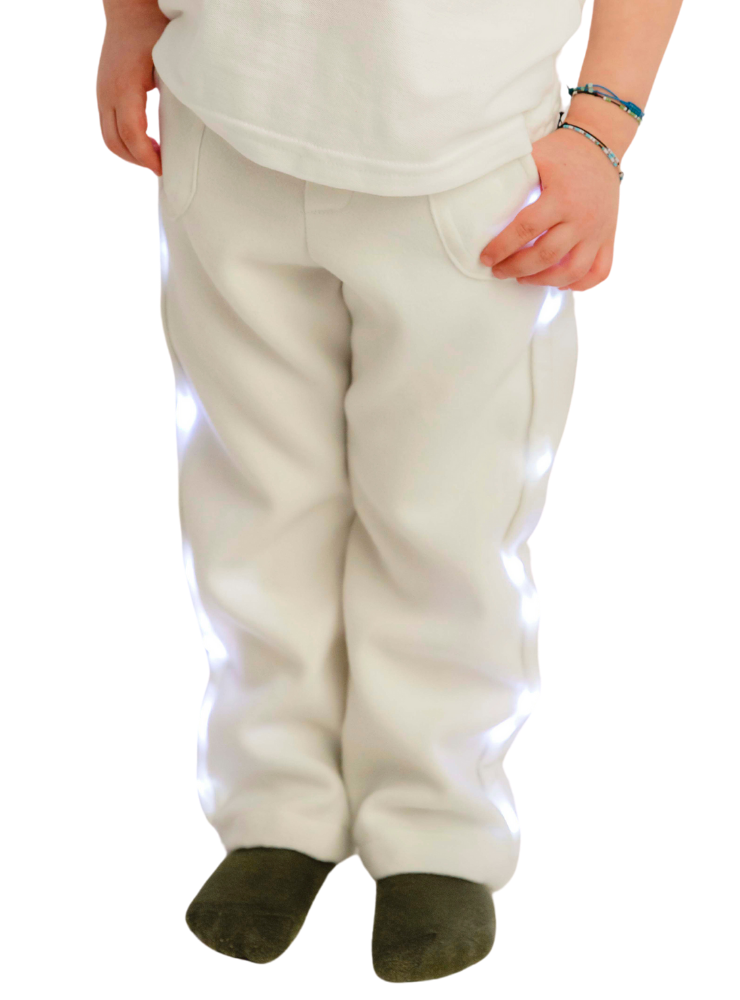 Snowman boy's LED pants