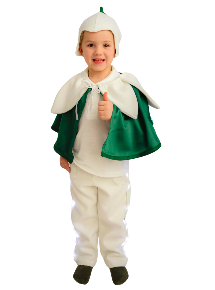 Boy's 2-Piece Snowman Costume