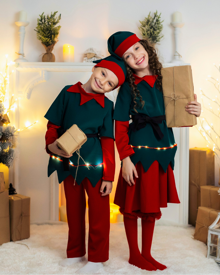 Boy's Leprechaun Costume, with Lights, 3 Pieces