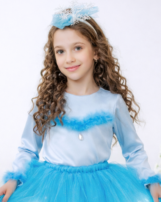 Princess Elsa's Blue Blouse