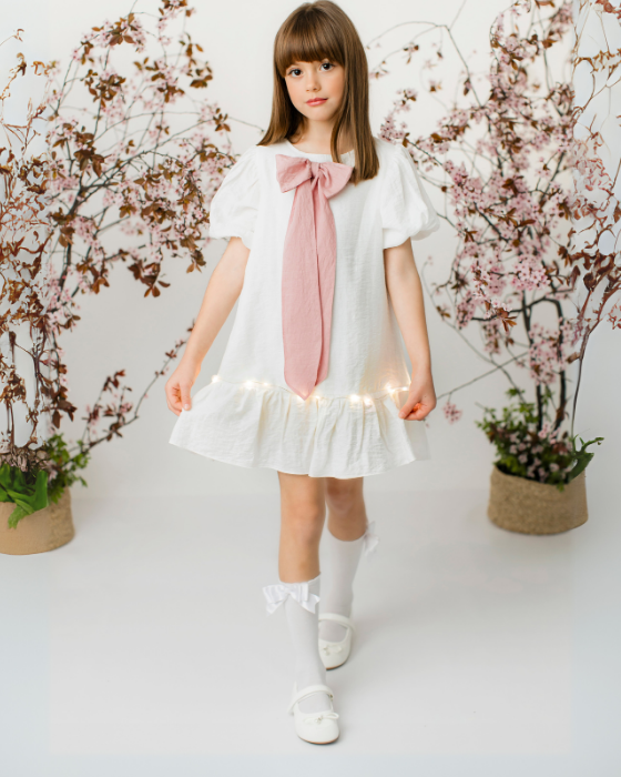 Delicate White School / Kindergarten Dress