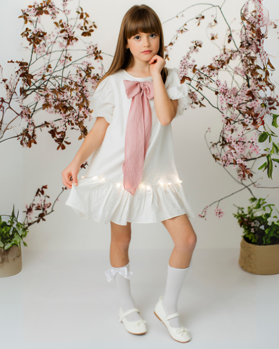 Delicate White School / Kindergarten Dress
