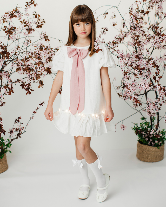 Delicate White School / Kindergarten Dress
