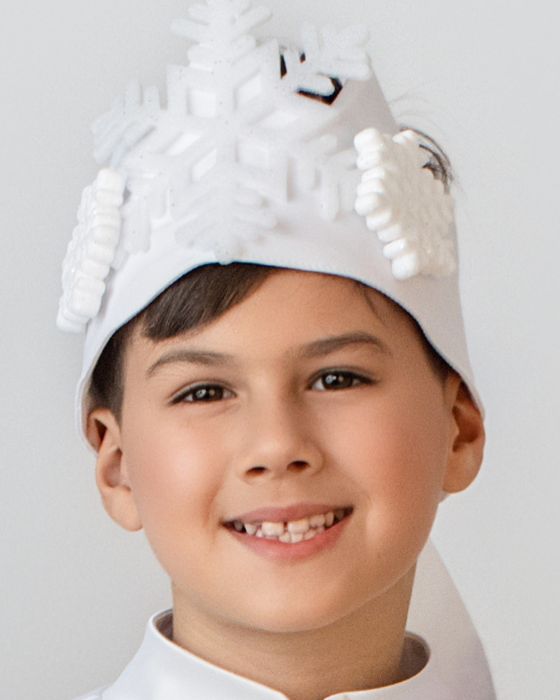 Snowflake Crown WITH SNOWFLAKES