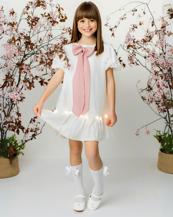 Delicate White School / Kindergarten Dress