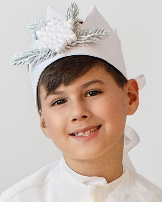 Sparkle Dress, Brown with Leaves, Fall 2025