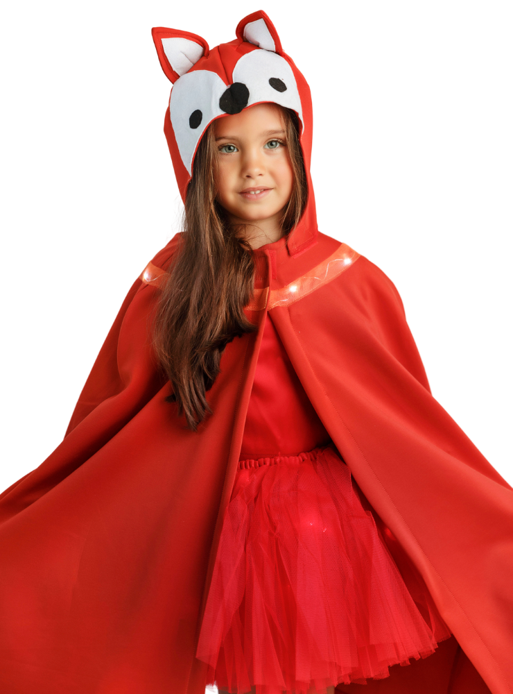 Fox Costume with Lights, Universal (Tale of The Bear Duped by the Fox) for autumn
