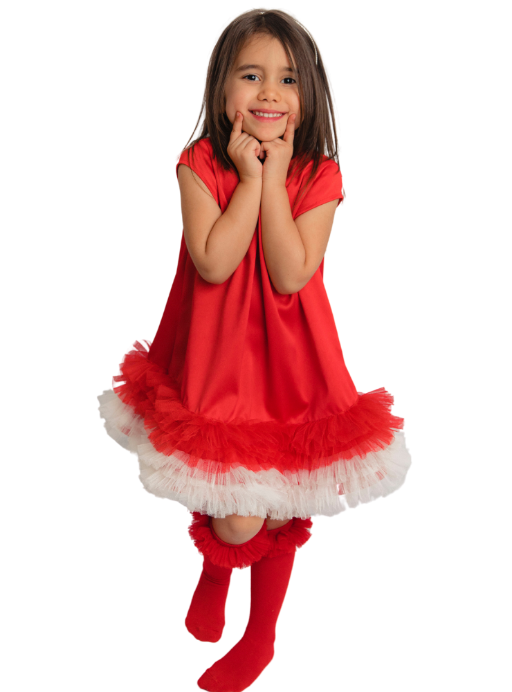 The Dress with Red Lights