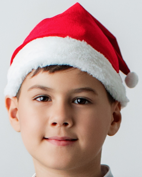 Red Velvet Santa Hat