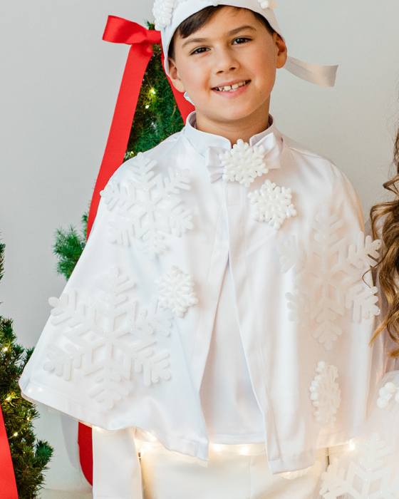 Sparkle Dress, Brown with Leaves, Fall 2025