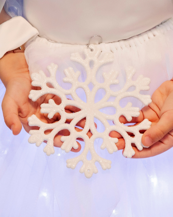Snowflake Decorative Accessory with Hanger