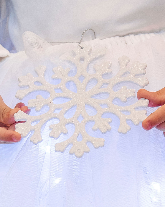 Snowflake Decorative Accessory with Hanger
